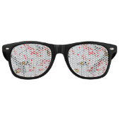 Lunettes De Fête Retro Plateau De Cartes De Jeu Éparpillées, (Devant)