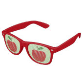 Lunettes De Fête Retro Pomme de mon oeil drôle (Angulaire)
