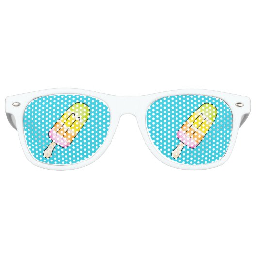 Lunettes De Fête Retro Popsicle (Devant)