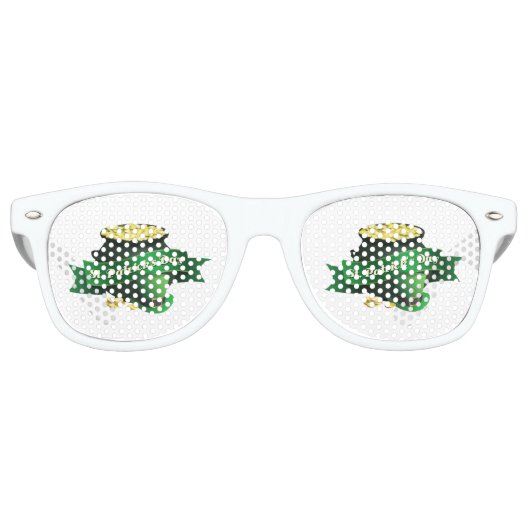 Lunettes De Fête Retro Pot d'or (Devant)