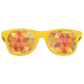 Lunettes De Fête Retro Pretty Triangle pattern (Devant)