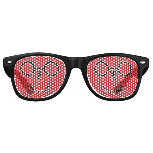 Lunettes De Fête Retro Puissance optique (Devant)