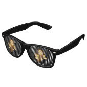 Lunettes De Fête Retro Rose d'or ( rose d'or ) (Angulaire)