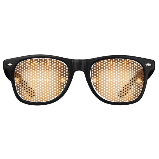 Lunettes De Fête Retro Rustique Mason Jar & String Lumières Mariage Sungl (Devant)