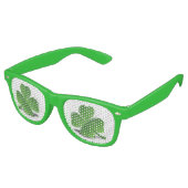 Lunettes De Fête Retro Saint Patrick's Day (Angulaire)