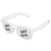 LUNETTES DE FÊTE RETRO SAUVAGE (Angulaire)
