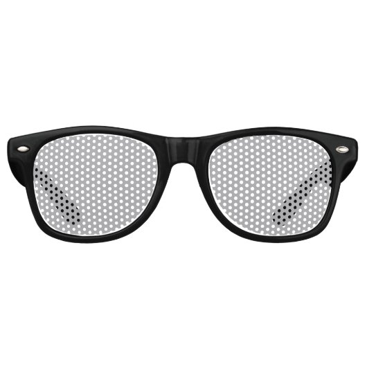 Lunettes De Fête Retro Silver Gray (Devant)