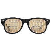 Lunettes De Fête Retro SlipperyJoe's Princess clap marchant drôle les ann (Devant)