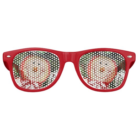 Lunettes De Fête Retro Snowman (Devant)