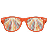 Lunettes De Fête Retro Soleil Sun Ray Retro Bohemian (Devant)