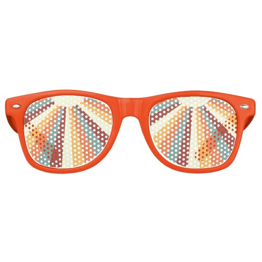 Lunettes De Fête Retro Soleil Sun Ray Retro Bohemian (Devant)
