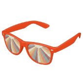 Lunettes De Fête Retro Soleil Sun Ray Retro Bohemian (Angulaire)