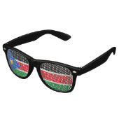 Lunettes De Fête Retro Soudan du Sud (Angulaire)