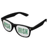LUNETTES DE FÊTE RETRO STI. PATRICK'S DAY IRISH SUNGLASSES (Angulaire)