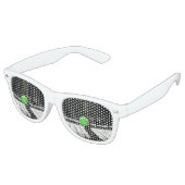 Lunettes De Fête Retro Tennis Ball Net Eau Spirale Art (Angulaire)