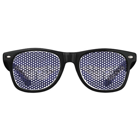 Lunettes De Fête Retro Tiré Moth (Devant)