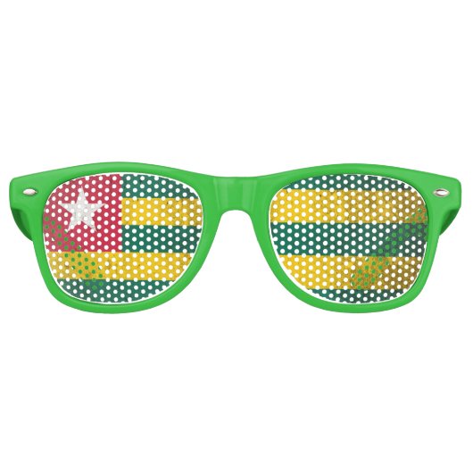 Lunettes De Fête Retro Togo (Devant)