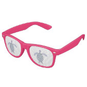 Lunettes De Fête Retro Tortue de mer (Angulaire)