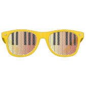 Lunettes De Fête Retro Touches de piano (Devant)