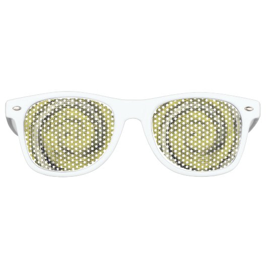 Lunettes De Fête Retro Tourbillon d'or IV (Devant)