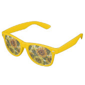 Lunettes De Fête Retro Tournesol à main (Angulaire)