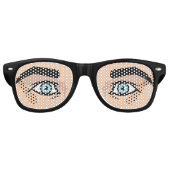 Lunettes De Fête Retro Tous les Geeks (Devant)