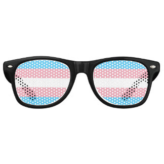 Lunettes De Fête Retro transgenre flag trans lgbt lgbtq gay lesbian homo