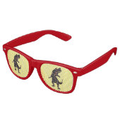Lunettes De Fête Retro Tyrannosaurus stylisé (Angulaire)