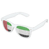 Lunettes De Fête Retro UA Émirats (Angulaire)