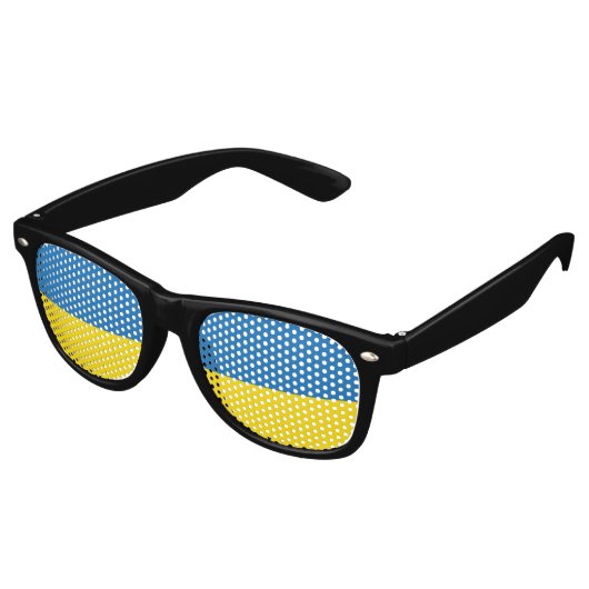 Lunettes De Fête Retro Ukraine (Angulaire)