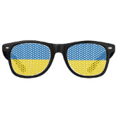 Lunettes De Fête Retro Ukraine (Devant)
