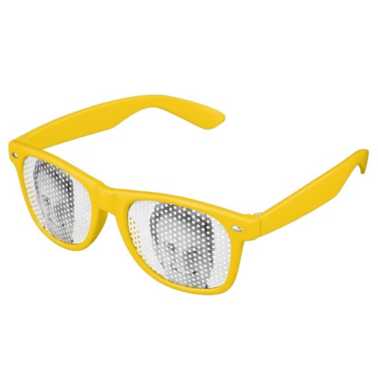 Lunettes De Fête Retro Une fausse vision de la tomme (Angulaire)
