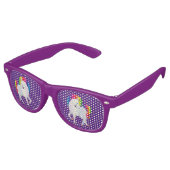 Lunettes De Fête Retro Unicorne (Angulaire)
