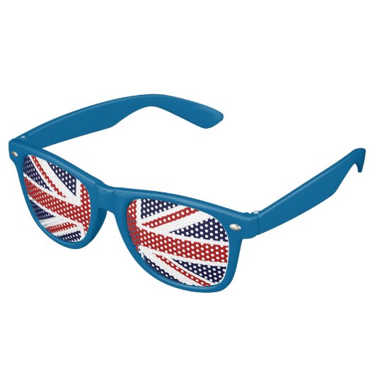 Lunettes De Fête Retro Union Jack (Angulaire)