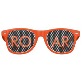 Lunettes De Fête Retro Verres de partie ROAR (Devant)