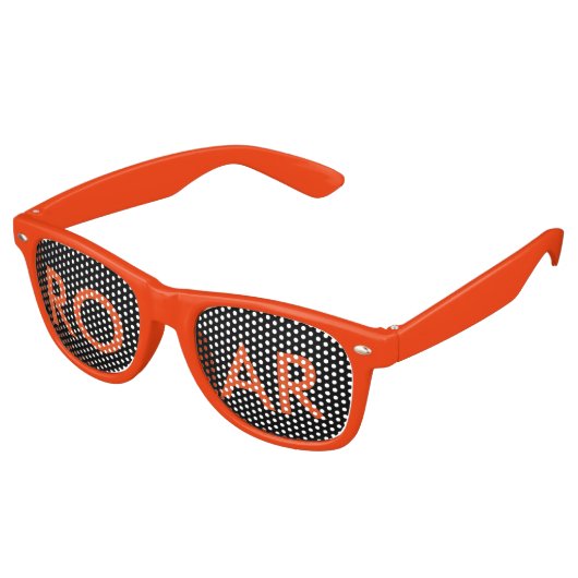 Lunettes De Fête Retro Verres de partie ROAR (Angulaire)