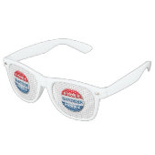 Lunettes De Fête Retro Vote pour Sanders 2016 (Angulaire)