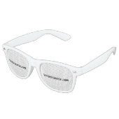Lunettes De Fête Retro VotreSiteWeb.com (Angulaire)
