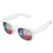 Lunettes De Fête Retro Weathered Vintage (Angulaire)