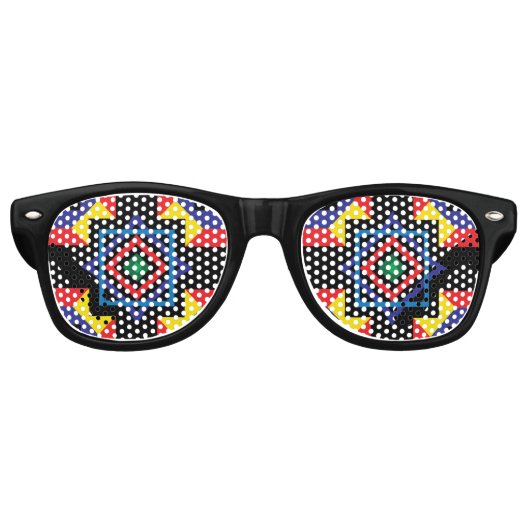 Lunettes De Fête Retro Whitika (Devant)