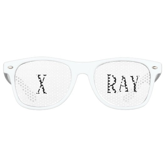 Lunettes De Fête Retro X Ray Noël Vacances cadeaux (Devant)