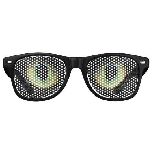 Lunettes De Fête Retro Yeux de chat (Devant)