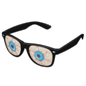 Lunettes De Fête Retro Yeux fatigués (Angulaire)