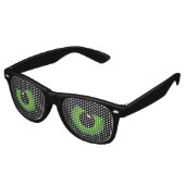 Lunettes De Fête Retro Yeux Purim verts (Angulaire)
