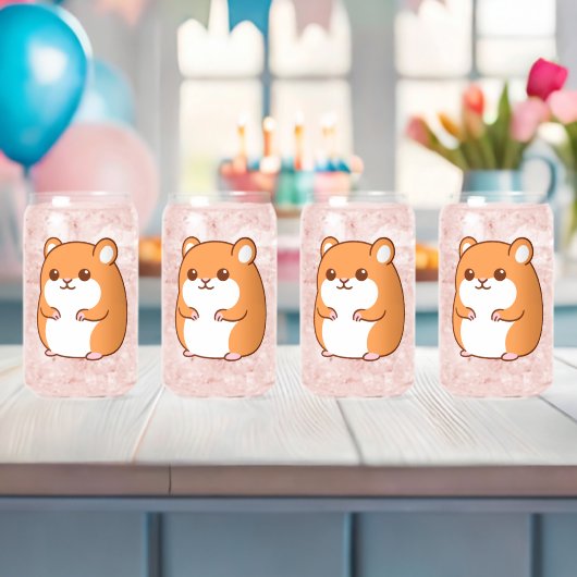 Lunettes de hamster joyeuses (Insitu (Baby Shower))