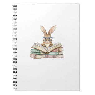 Lunettes de lapin de lecture mignonnes Livres T de
