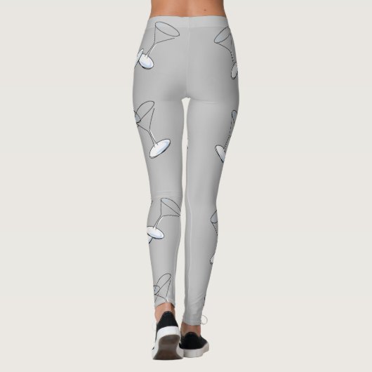 Lunettes de Martini Leggings gris (Dos)