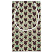 Lunettes de Mustache de la barbe motif petit sac c (Dos)