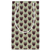 Lunettes de Mustache de la barbe motif petit sac c (Devant)