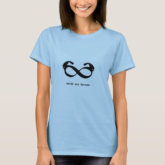 lunettes de nerd t-shirt pour femmes (Devant)